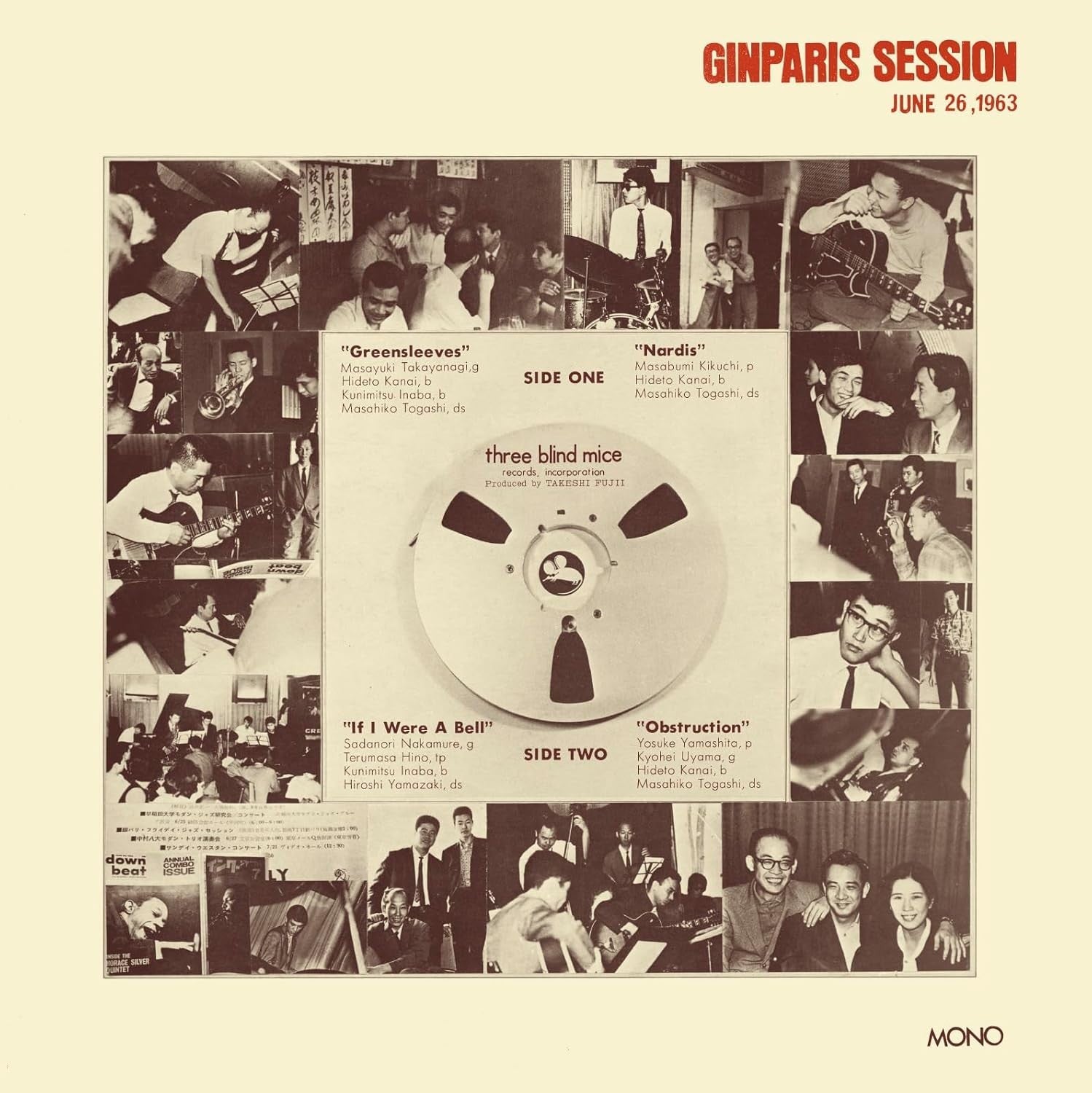 Ginparis Session 1963 Masayuki Takayanagi Masabumi Kikuchi SACD Hybrid TBM JAPAN