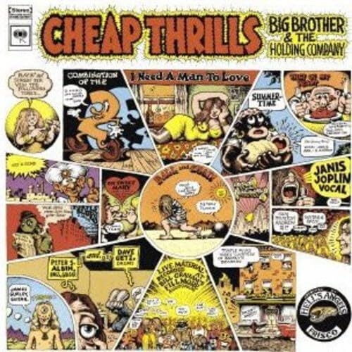 Janis Joplin CD(BSCD2) Cheap Thrills Japan OBI E New