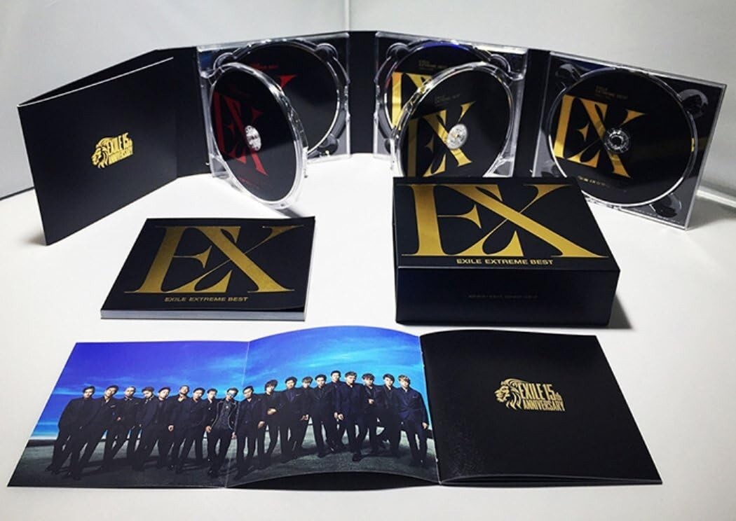 EXILE EXTREME BEST First Limited Edition 3 CD 4 DVD Photobook Japan New