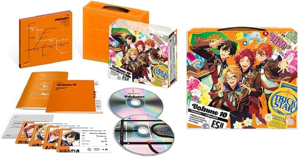 Ensemble Stars TRIP Trickstar First Limited Edition + Bonus CD Japan New