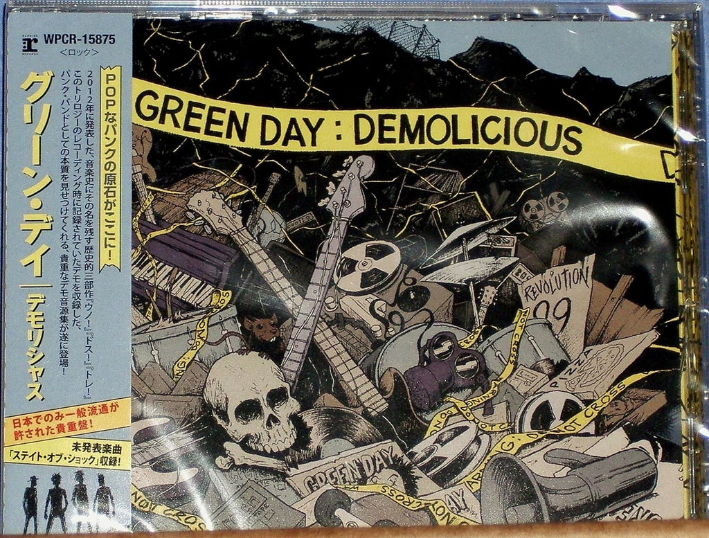 GREEN DAY -DEMOLICIOUS- CD JAPAN NEW