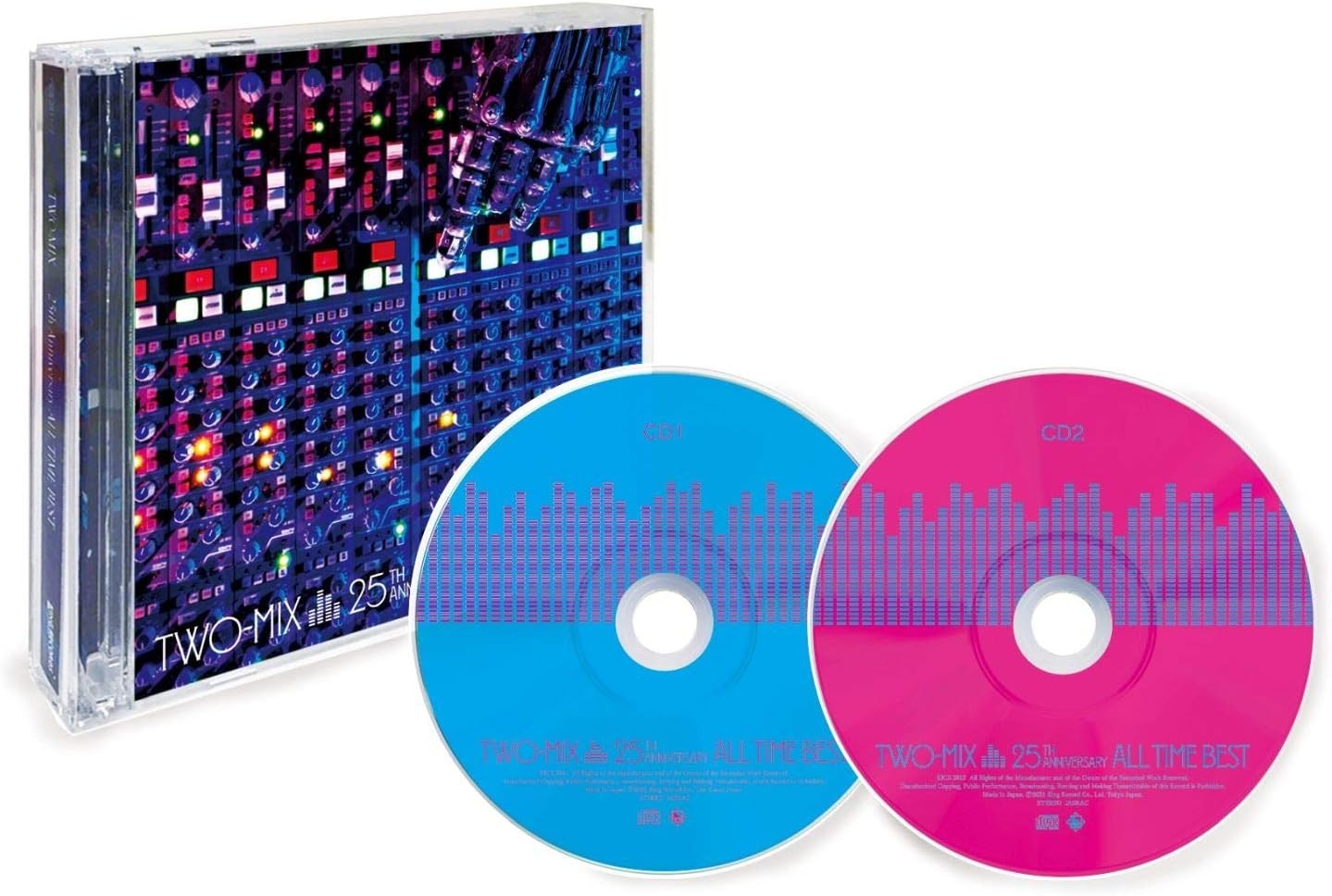 CD New TWO-MIX-TWO-MIX 25th Anniversary ALL TIME BEST-JAPAN 2