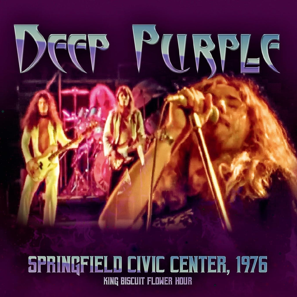 CD New Deep Purple Springfield Civic Center 1976 King Biscuit Flower Hour Japan