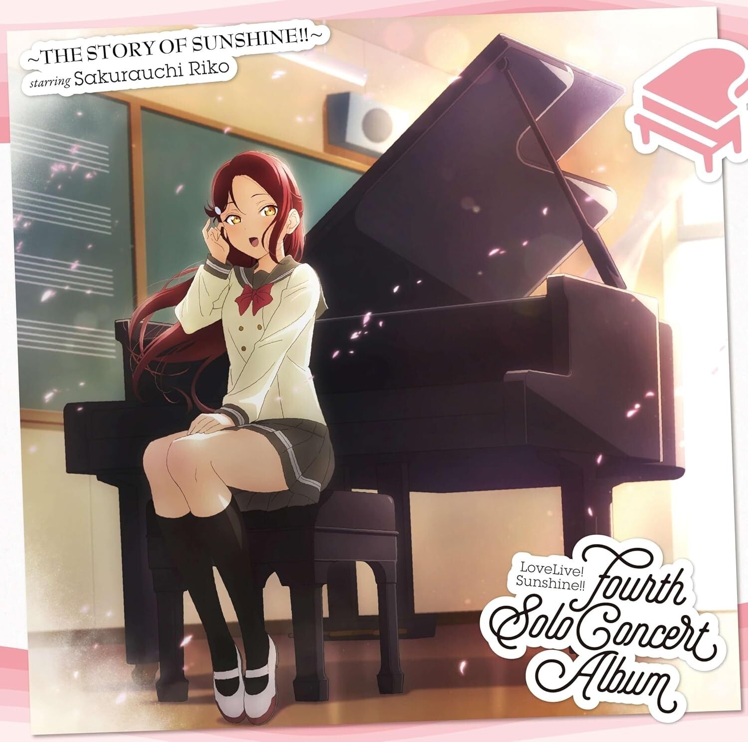 LoveLive! Sunshine!! Sakurauchi Riko Fourth Solo Concert Album Music CD New