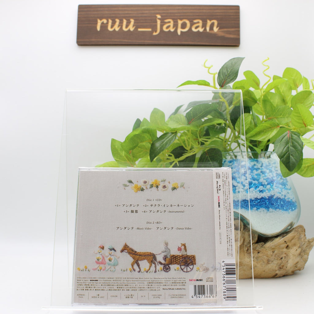 ClariS Spice and wolf Andante Limited Edition CD + Blu-ray From Japan NEW
