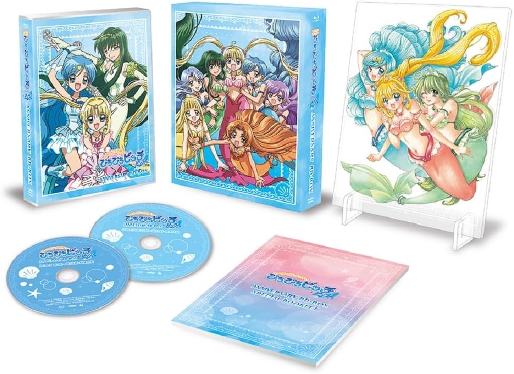 Blu-ray Mermaid Melody Pichi Pichi Pitch Pure Anniversary Blu-ray Box From Japan