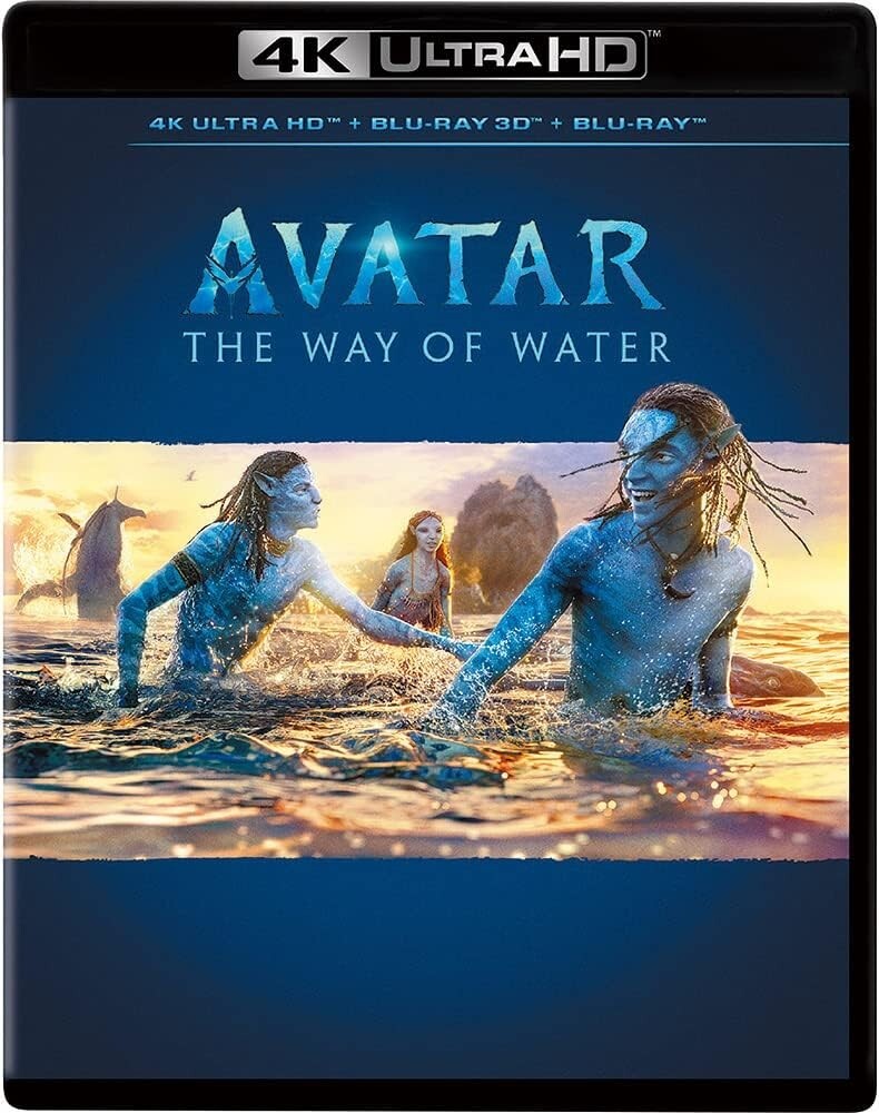 New Avatar: The Way of Water 4K UHD [4K ULTRA HD+3D+Blu-ray] From Japan