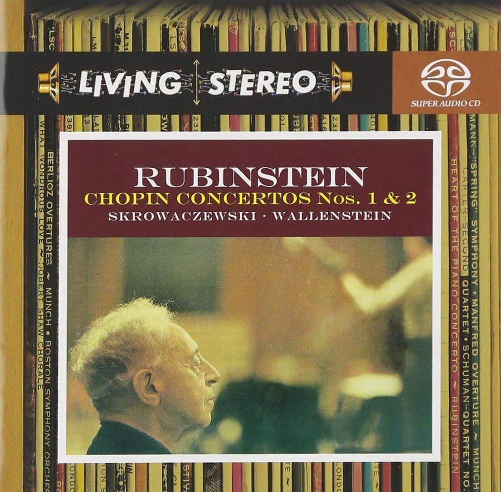 Arthur Rubinstein Piano SEALED CD(SACD-Hybrid) Chopin Concertos 1&2 Japan NEW