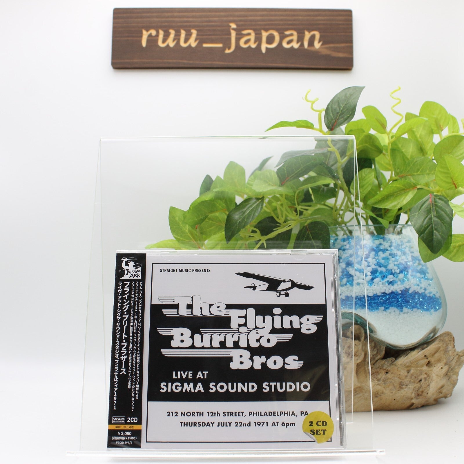 CD FLYING BURRITO BROTHERS -LIVE AT SIGMA SOUND STUDIO 1971- from Japan New