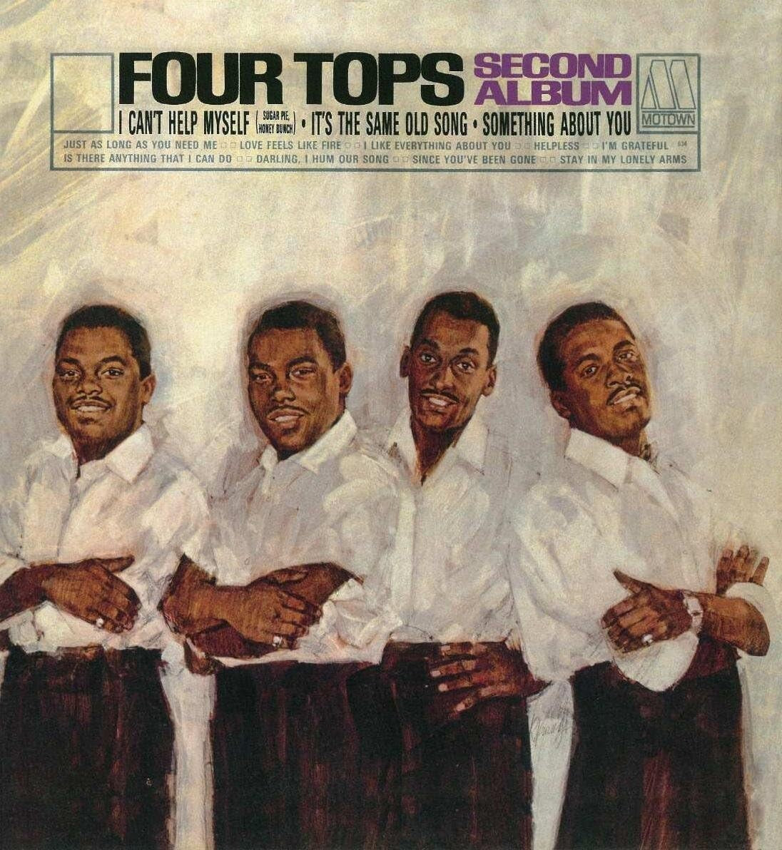 New Four Tops Soul CD Second Album Japan OBI