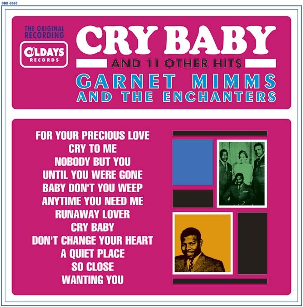 New GARNET MIMMS & THE ENCHANTERS Cry Baby w/ BONUS TRACK JP MINI LP CD