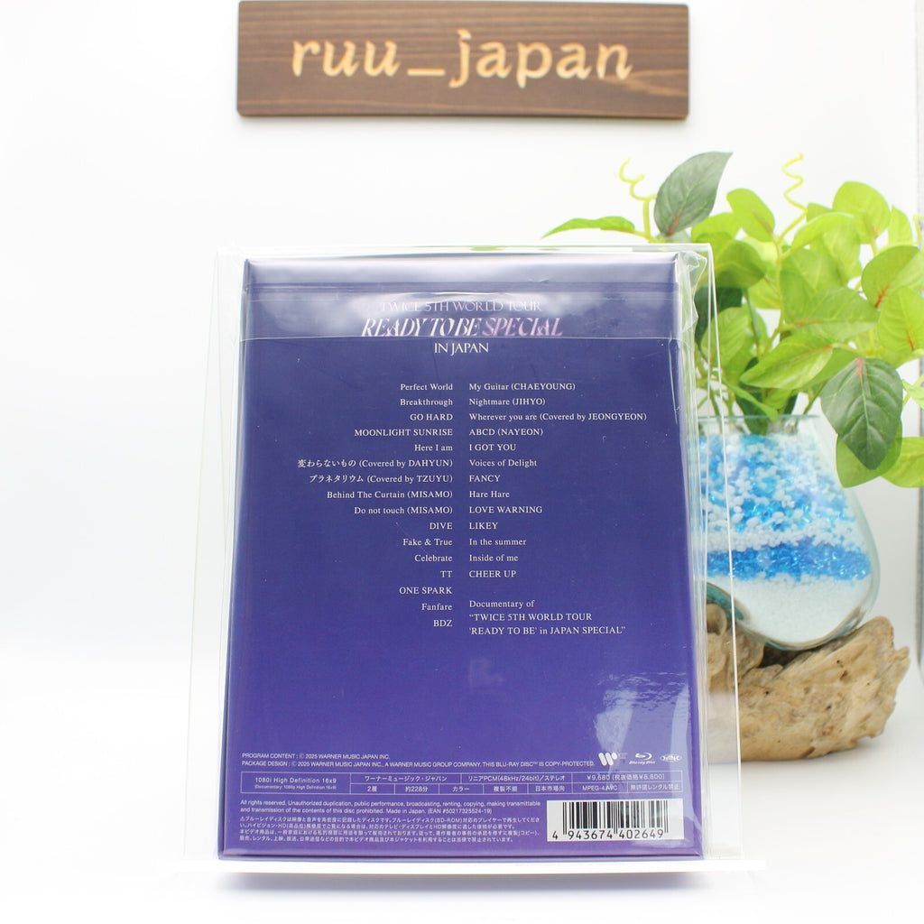 TWICE 5TH WORLD TOUR READY TO BE in JAPAN SPECIAL Limited Edition Blu-ray New