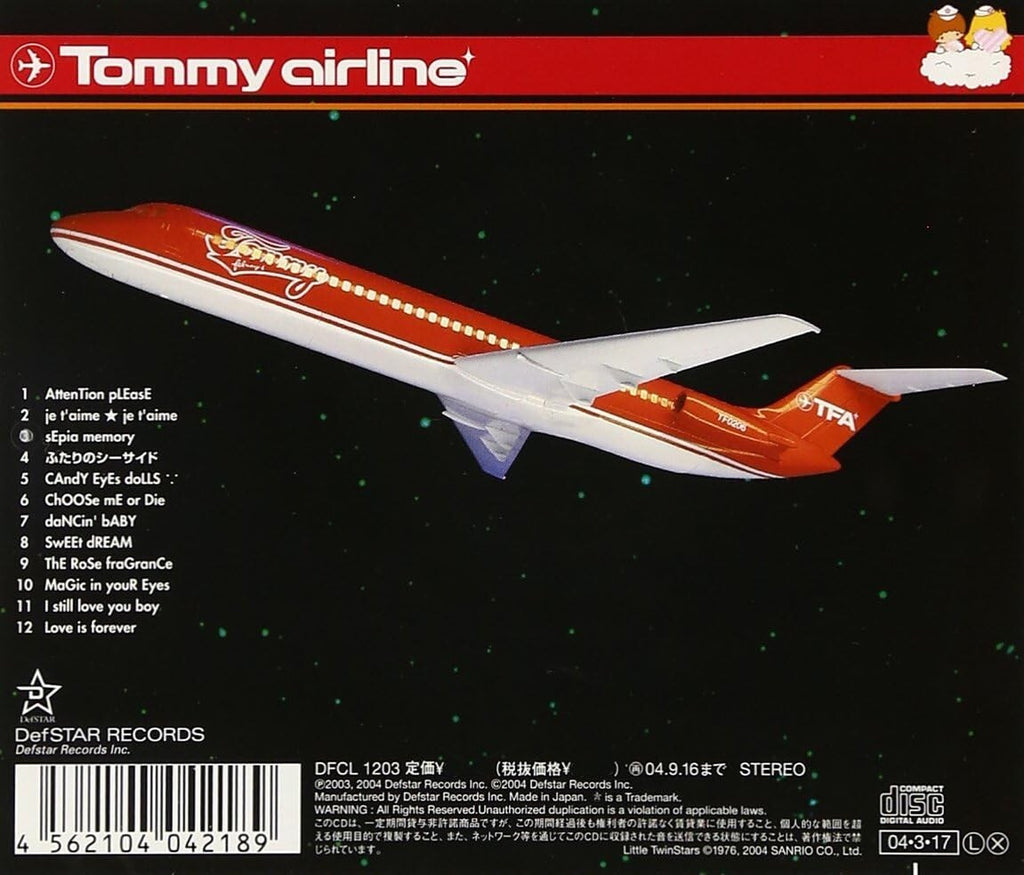 CD New Tommy airline - Tommy february6 Japan Music Bewitched in Tokyo 1