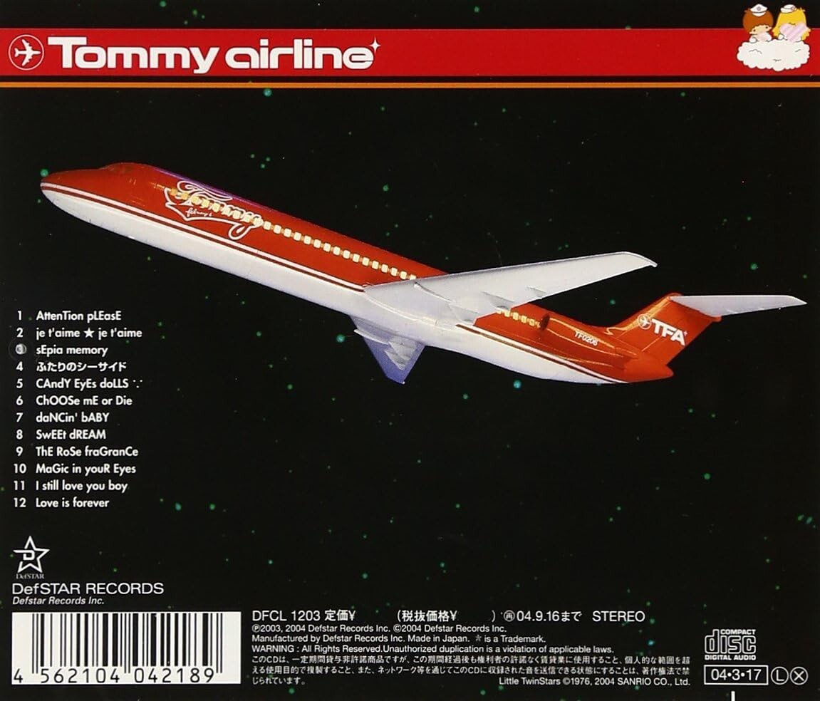 CD New Tommy airline - Tommy february6 Japan Music Bewitched in Tokyo 1