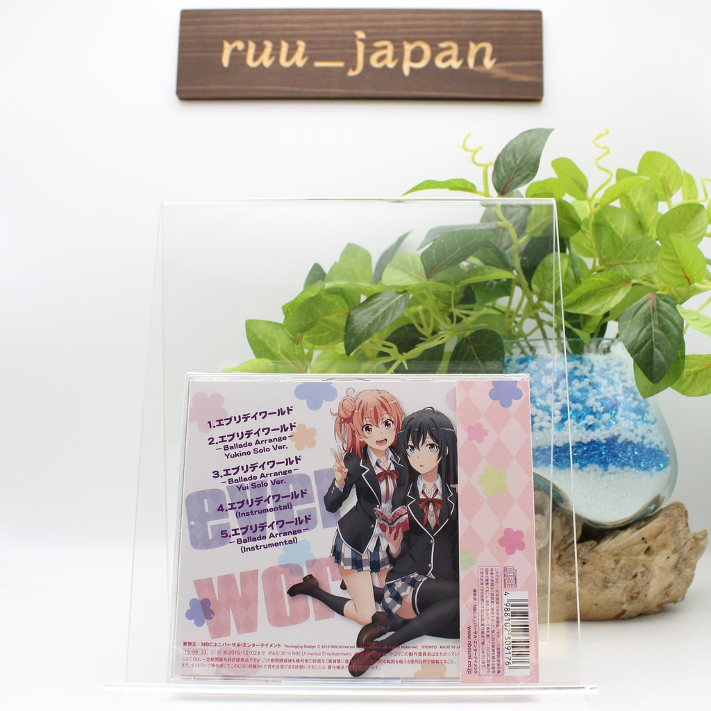 CD Everyday World Yukino Yukinoshita Yui Yuigahama My Teen Romantic Comedy SNAFU