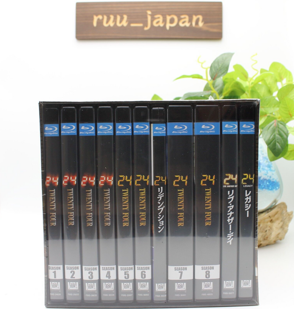 New 24 TWENTY FOUR COMPLETE BOX  Blu-ray