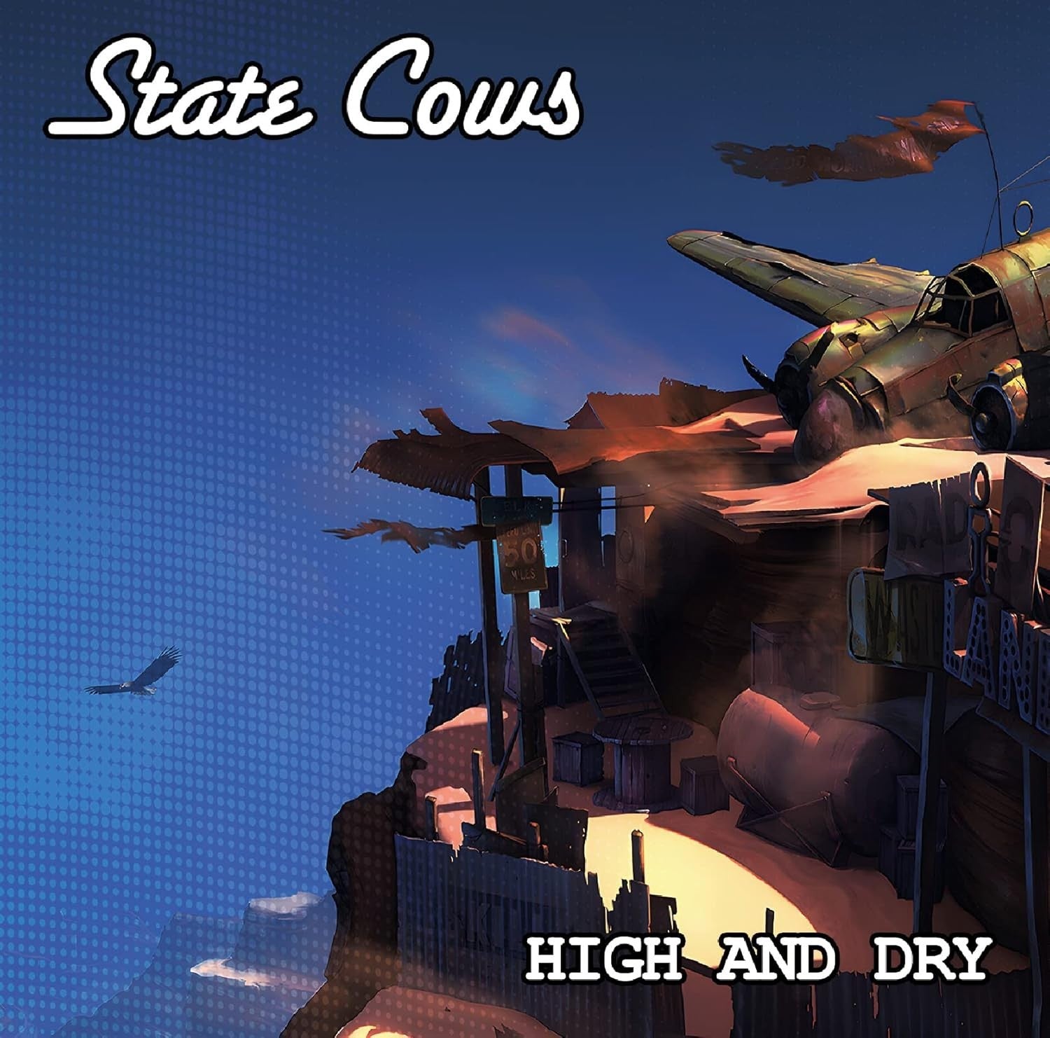 CD State Cows -High and Dry- Bonus Track NEW