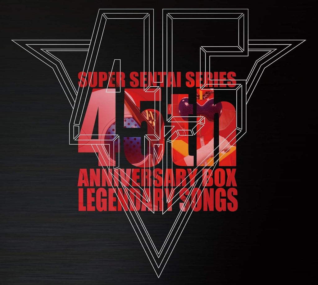 CD New Super Sentai 45th Anniversary BOX LEGENDARY SONGS 8 CD Japan