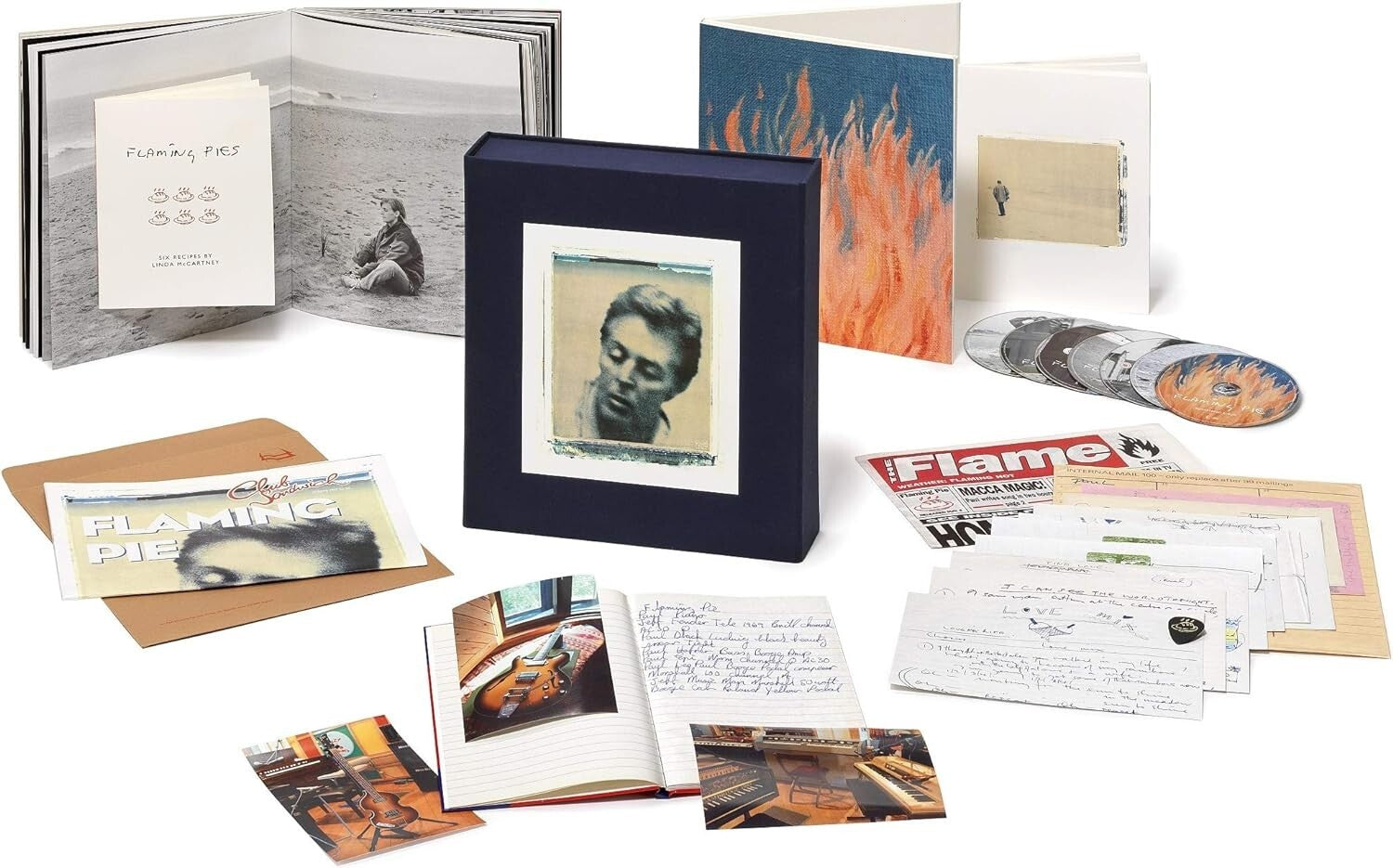 Paul McCartney Flaming Pie Deluxe Edition Box 5CD 2DVD Set Rock 2020 ABIS MUSIC