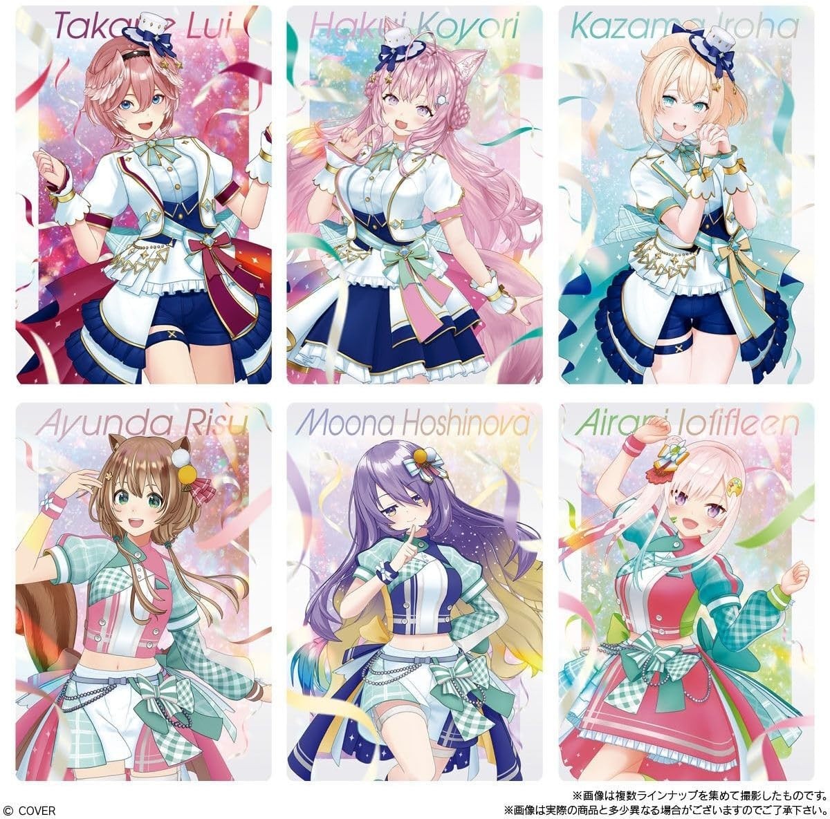 BANDAI Hololive Production Wafers vol.3 20-piece Box Candy Toy NEW