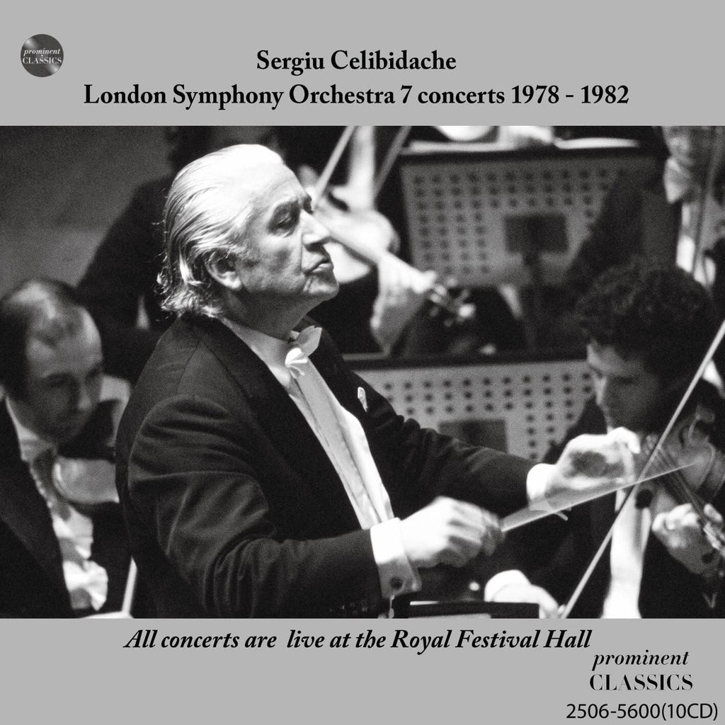 Sergiu Celibidache LSO 7 Concerts 1978 - 1982 10 CD Box Set JAPAN NEW