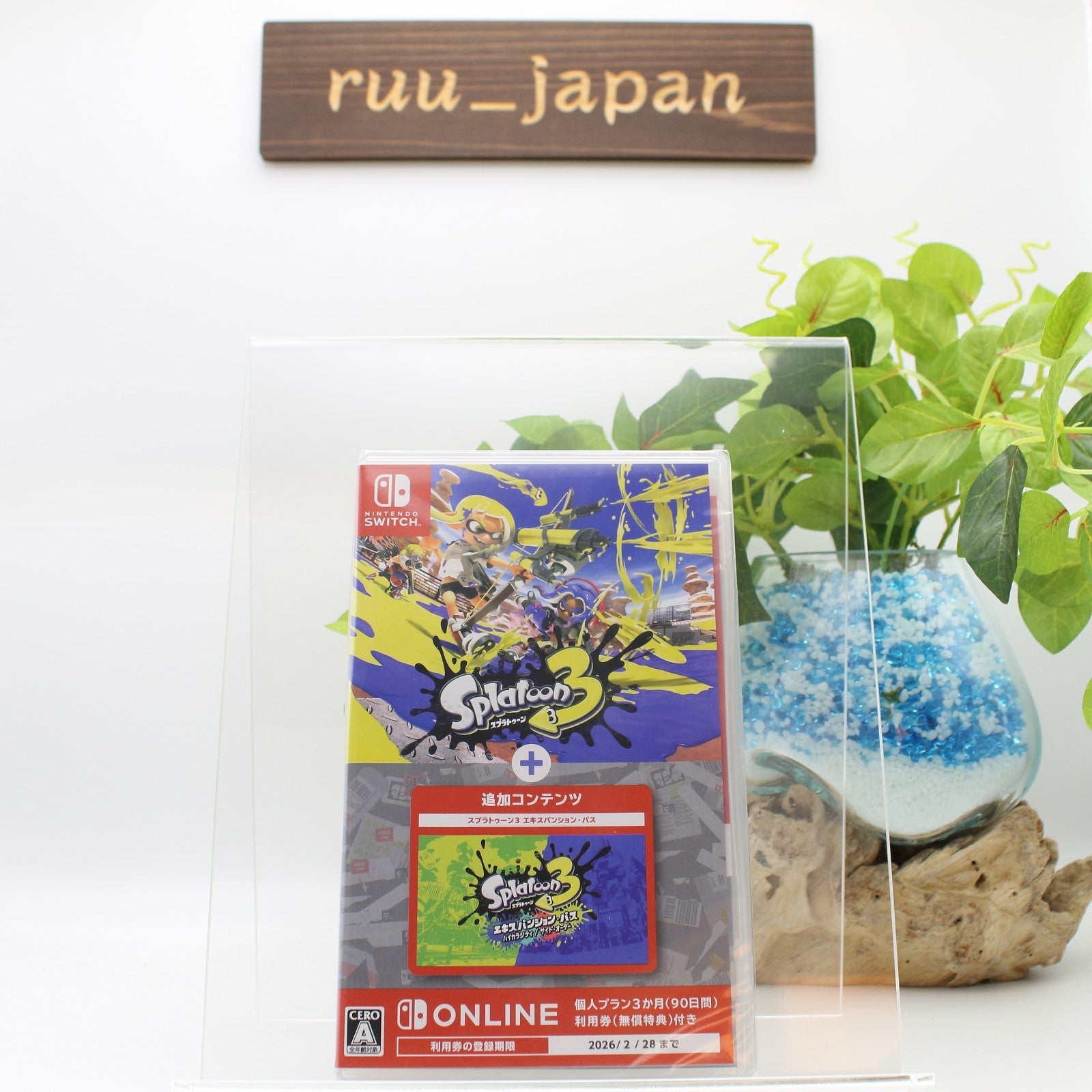 Nintendo Switch Splatoon 3 + Expansion Pass 2024 Video Game Software Japan NEW