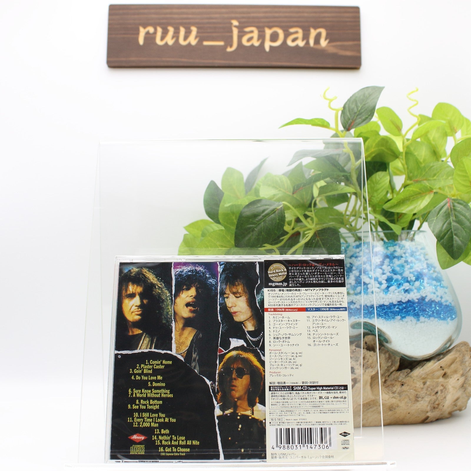 Kiss CD(SHM-CD) MTV Unplugged 1995 Japan OBI New