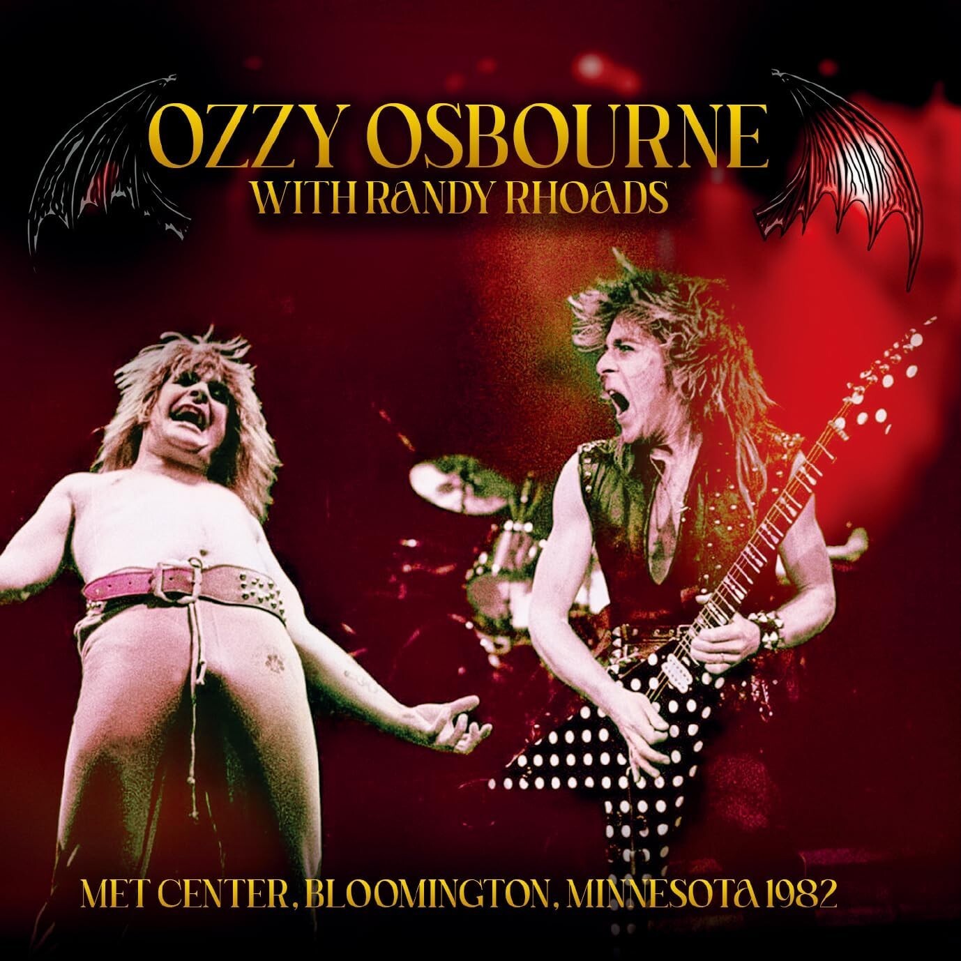 OZZY OSBOURNE WITH RANDY RHOADS LIVE IN MINNESOTA 1982  JAPAN CD New