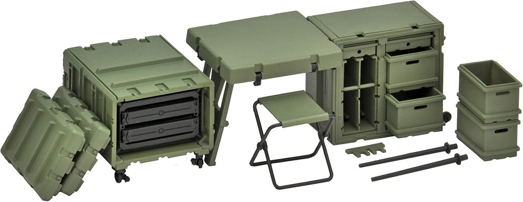 TOMYTEC Little Armory LD033 Field Desk A Plastic Model Kit 315377 NEW