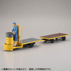 Kaiyodo Art Plastic ART PLA Zookeeper and White Rhino Set Unpainted New