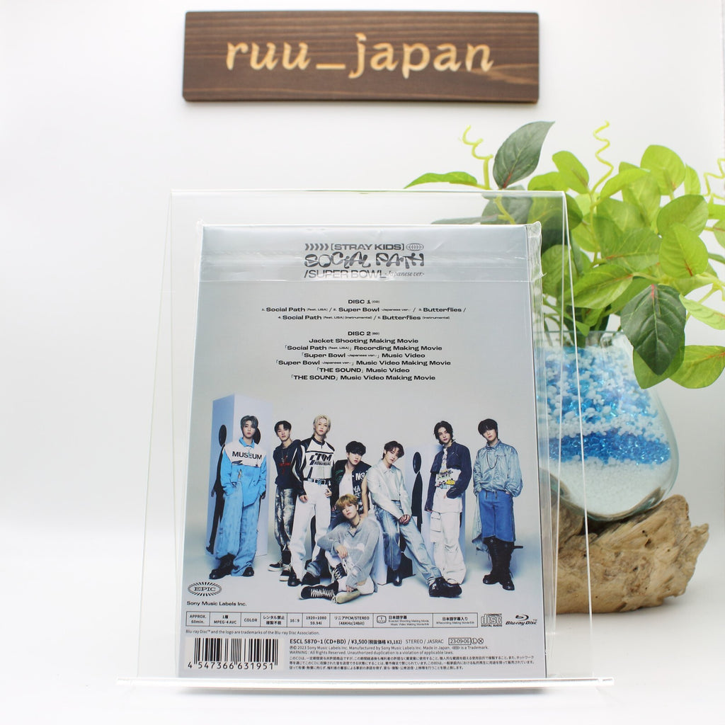 Stray Kids Social Path (feat. LiSA) Limited Edition Type A CD Blu-ray Japan NEW