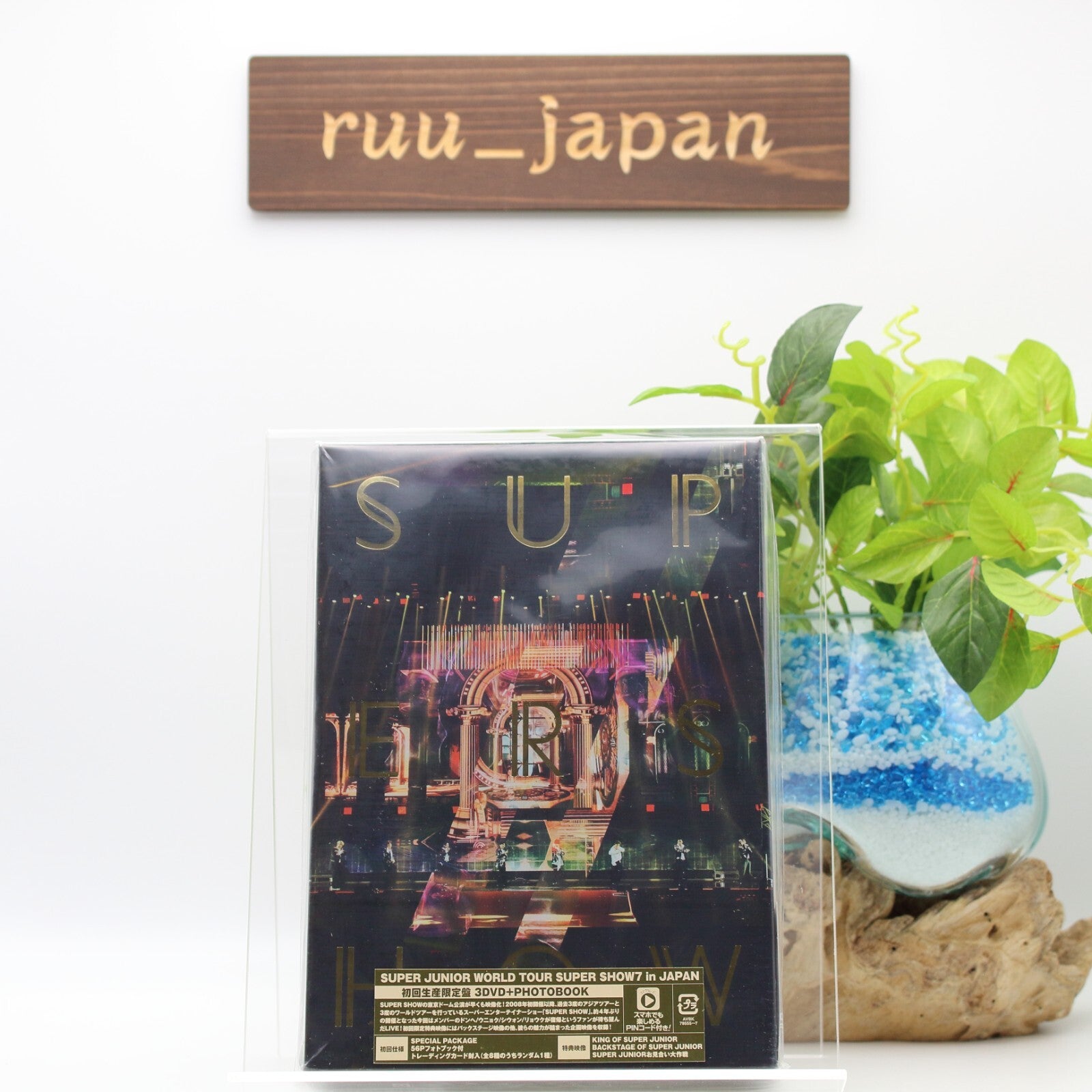 SUPER JUNIOR WORLD TOUR SUPER SHOW7 IN JAPAN First Limited Edition 3 DVD New