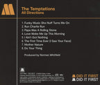 CD New All Directions Limited Edition The Temptations Motown 60th Anniv.