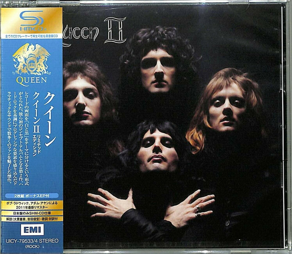 New Queen Queen II Limited Edition 1974 CD 2011 Remaster 2Discs SHM-CD Japan