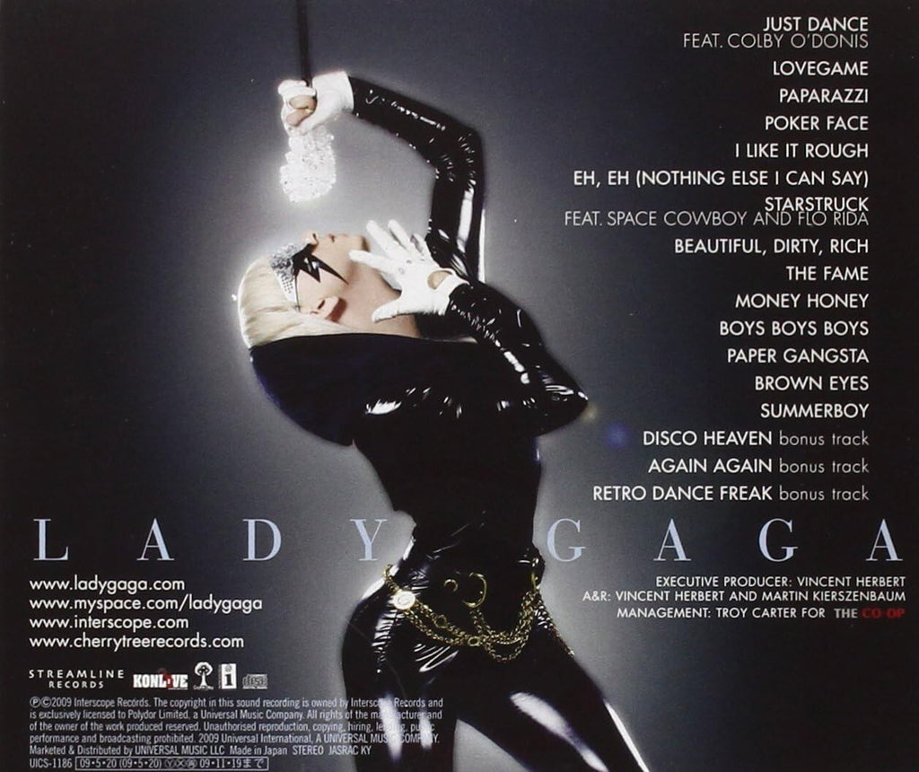 LADY GAGA-THE FAME-JAPAN CD BONUS TRACK New