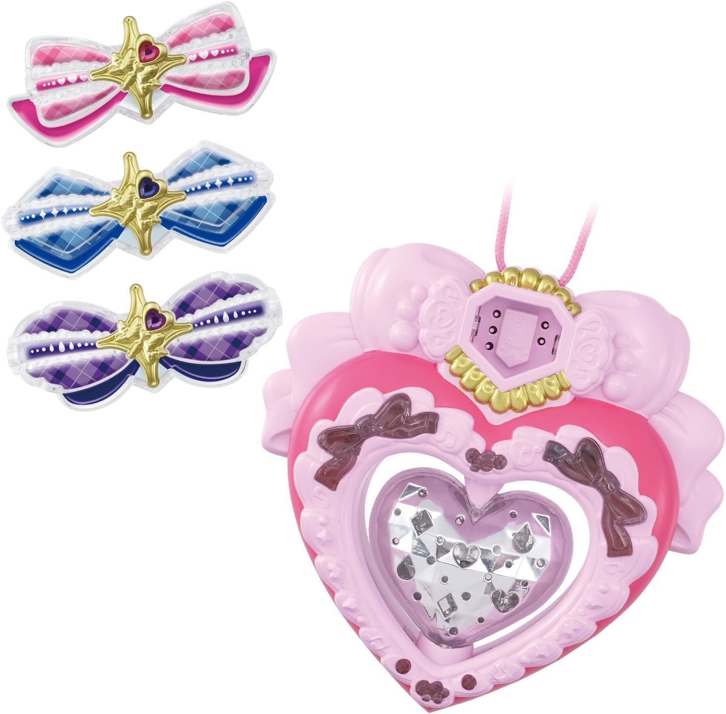 [BANDAI] Kimi to Idol PreCure♪ Kimi to Idol Transformation Idol Heart Brooch NEW