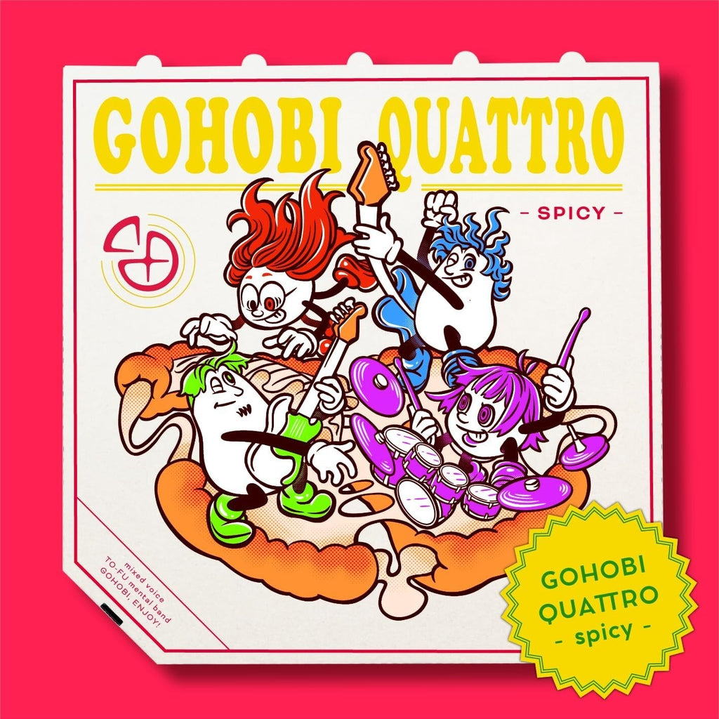 New CD GOHOBI QUATTRO -spicy-[Standard Edition] Japan Gohobi Music (1 CD)