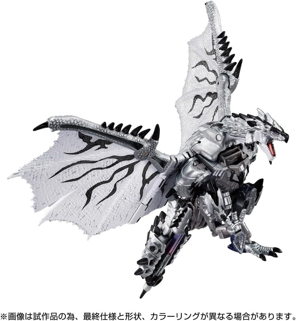 T-SPARK SYNERGENEX Transformers Silver Rathalos Prime Action Figure NEW