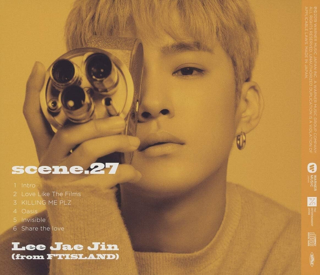 CD New LEE JAE-JIN [FROM FTISLAND]-SCENE.27-JAPAN CD Ltd/Ed