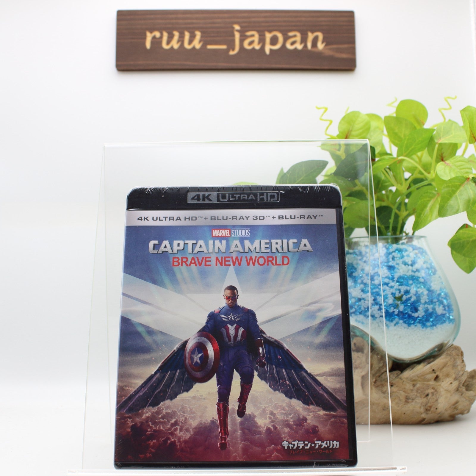 Captain America Brave New World 4K UHD+3D+Blu-ray Japan English NEW
