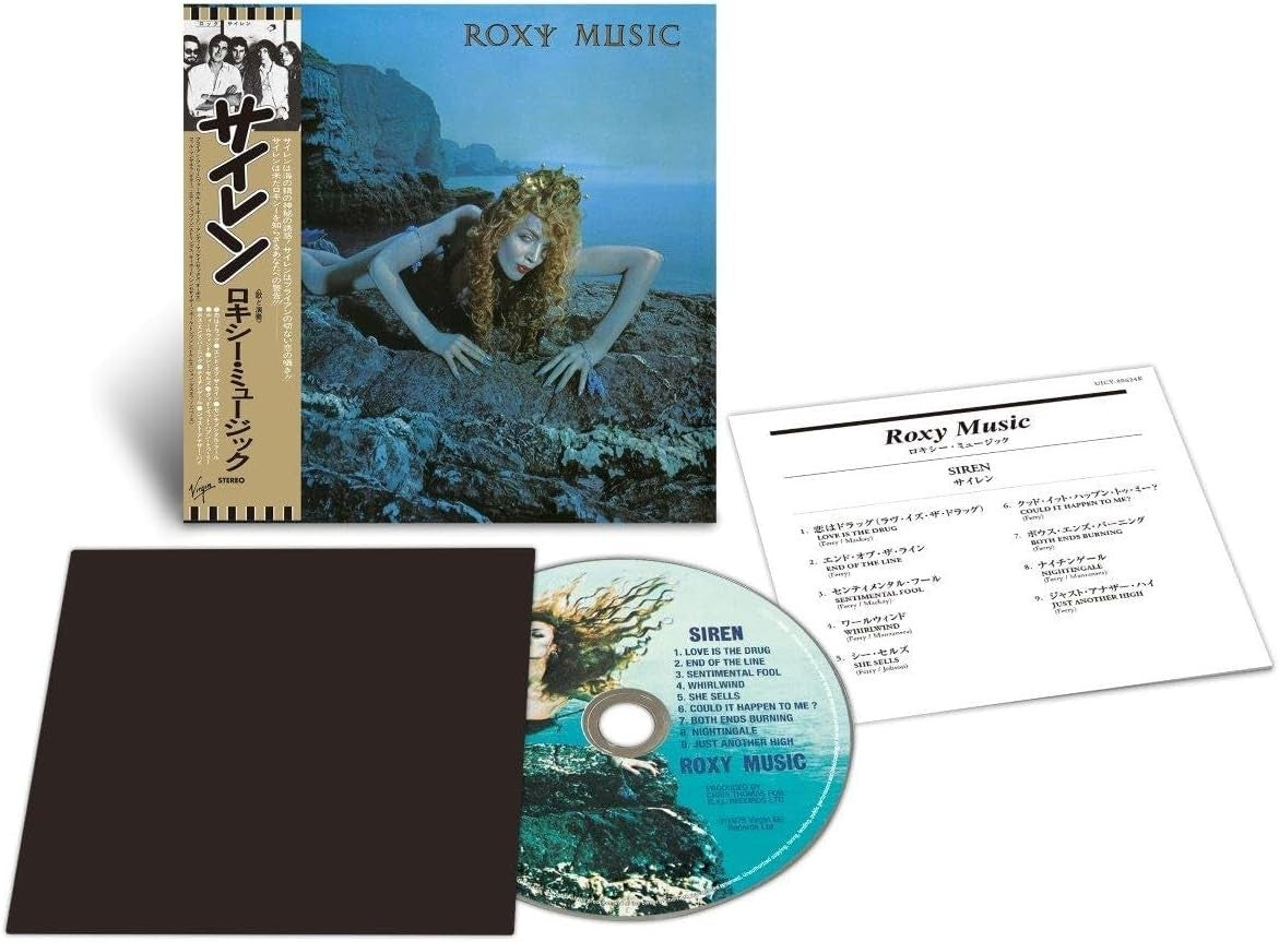 CD New ROXY MUSIC SIREN 2025 JAPAN MINI LP SHM CD