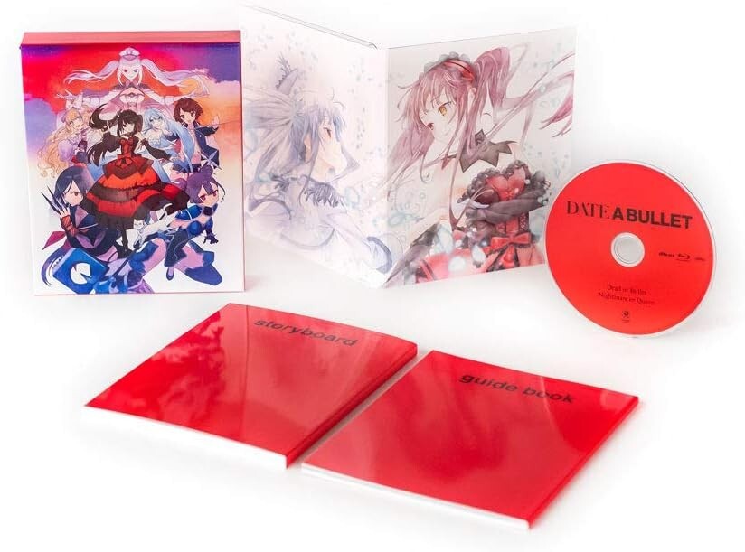 Date A Live Fragment Date A Bullet Blu-ray Booklet Japan KAXA-8021 NEW
