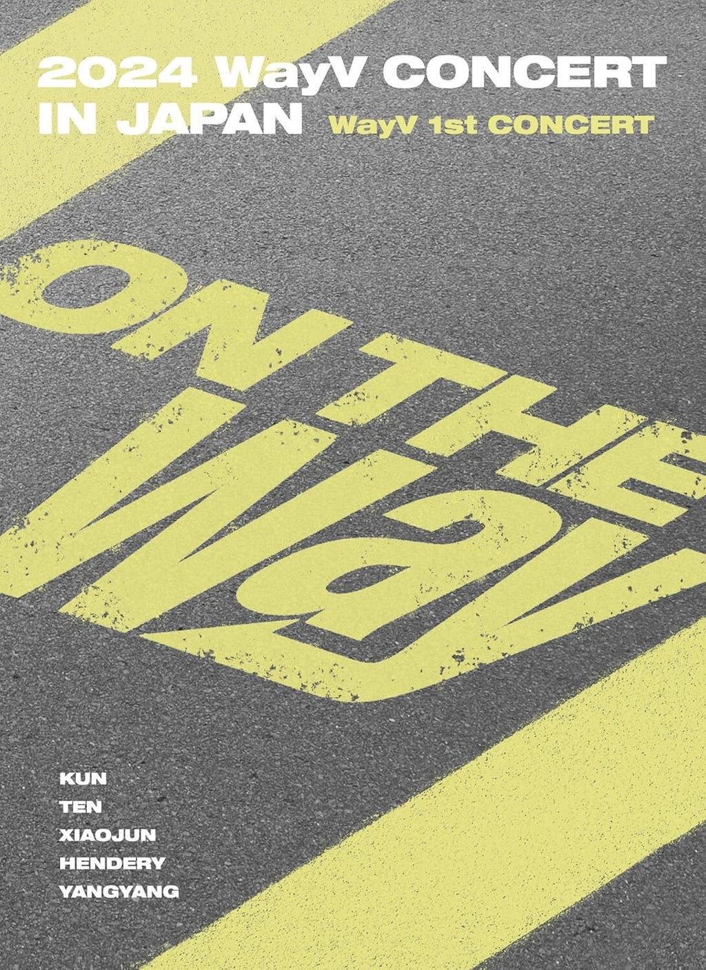 New 2024 WayV CONCERT ON THE Way IN JAPAN Limited Edition 2Blu-ray