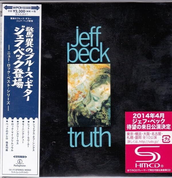 JEFF BECK TRUTH with Bonus Tracks JAPAN SHM CD NEW