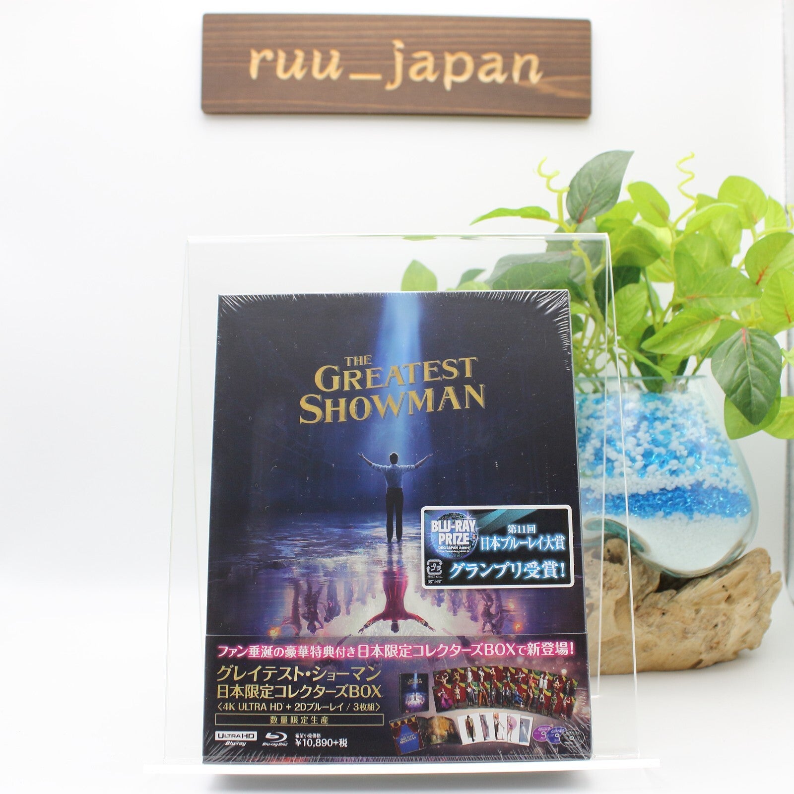 New THE GREATEST SHOWMAN STEELBOOK 4KUHD+2D (3 DISCS) FULLSLIP JAPAN EXCLUSIVE