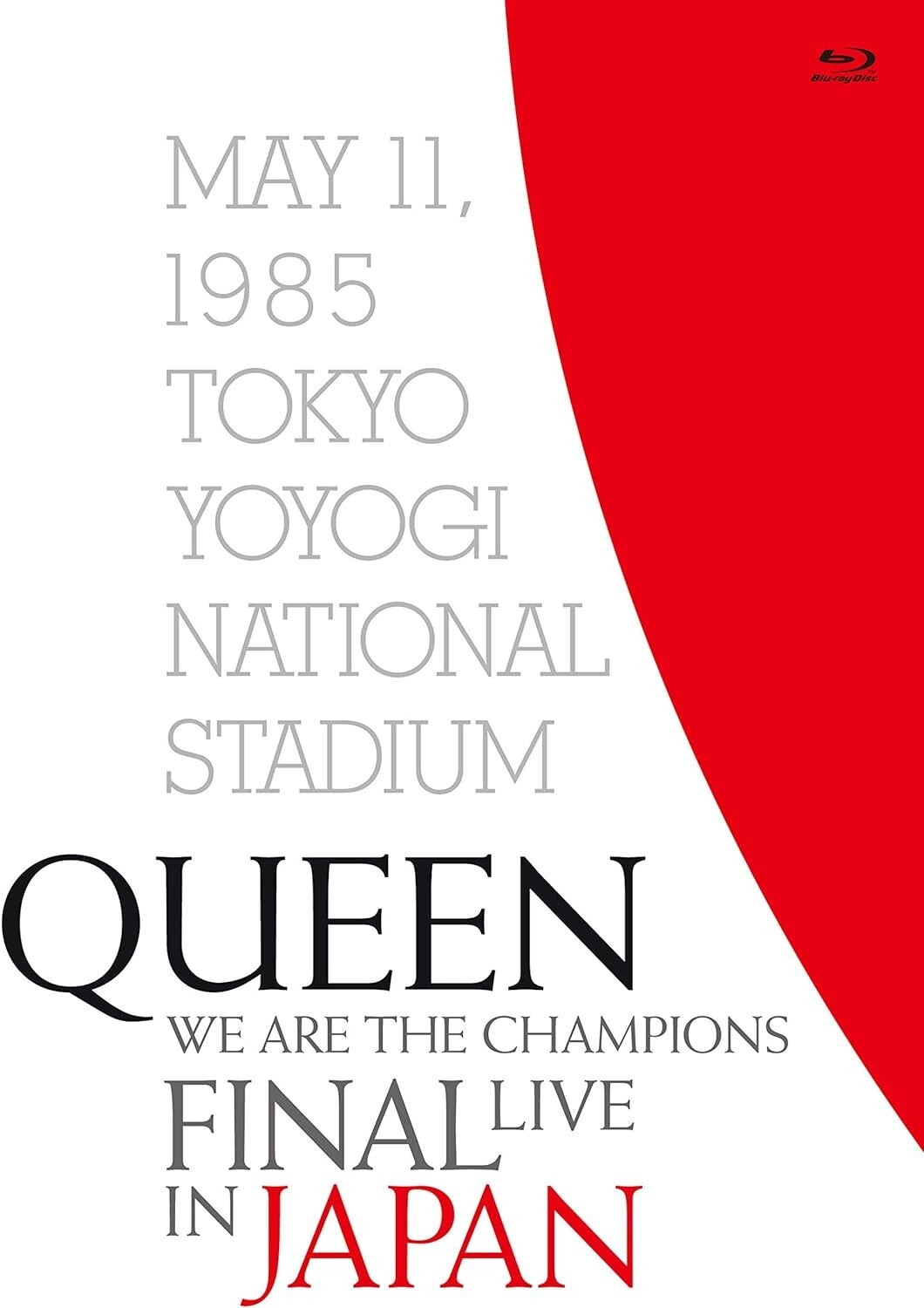 QUEEN WE ARE THE CHAMPIONS FINAL LIVE IN JAPAN (1985) BLU-RAY DELUXE EDITION NEW