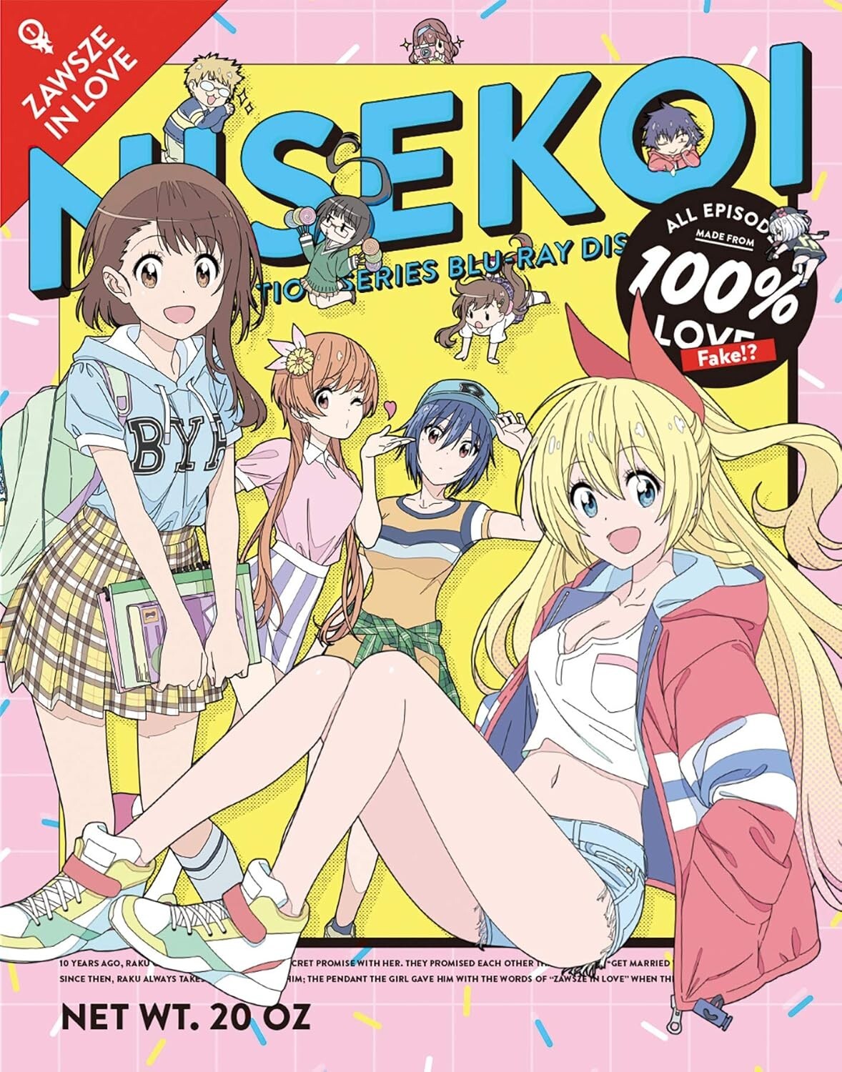 Blu-ray Naoshi Komi - Nisekoi Disc BOX [6Blu-ray Disc+CD]