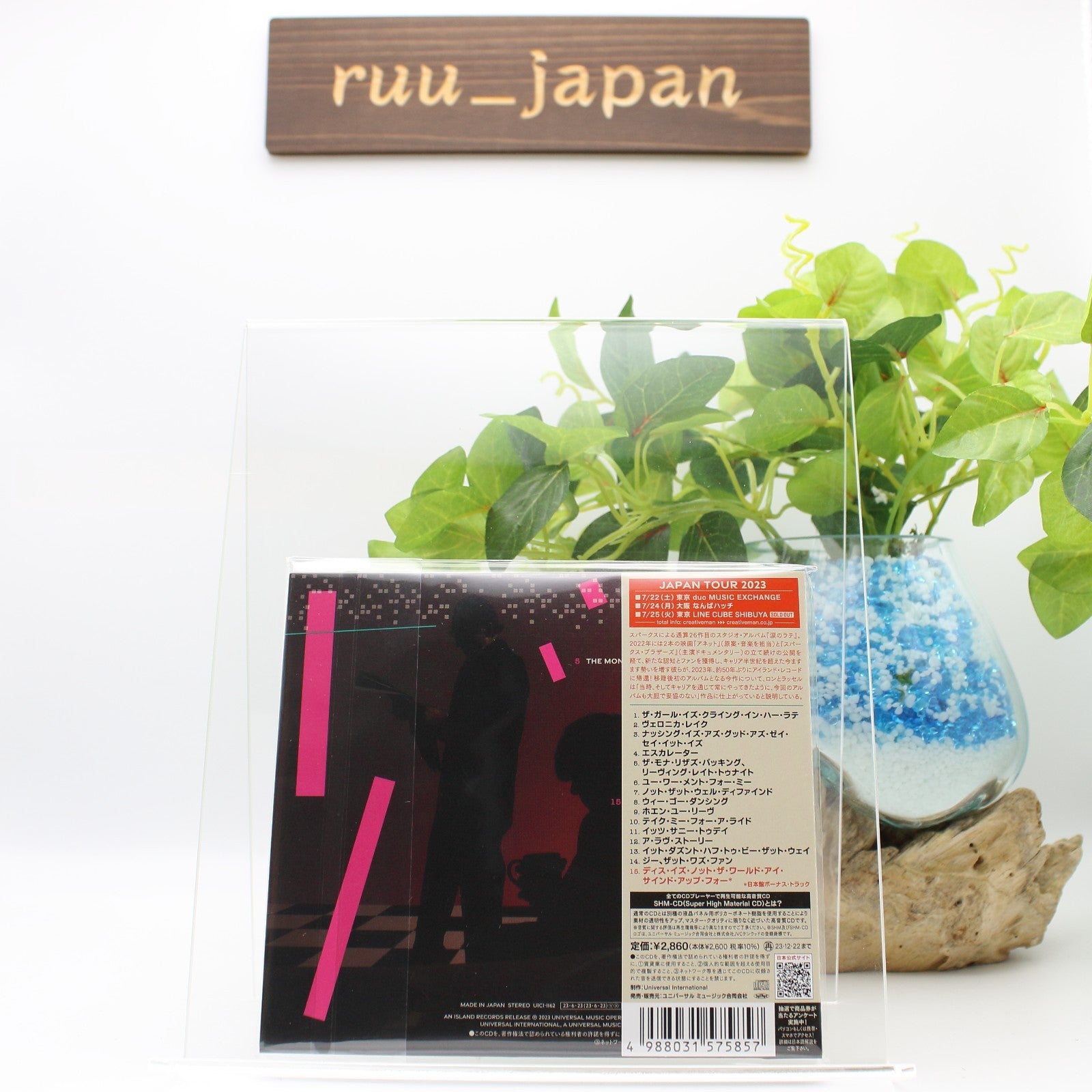 SPARKS THE GIRL IS CRYING IN HER LATTE WITH BONUS TRACK JAPAN SHM CD NEW