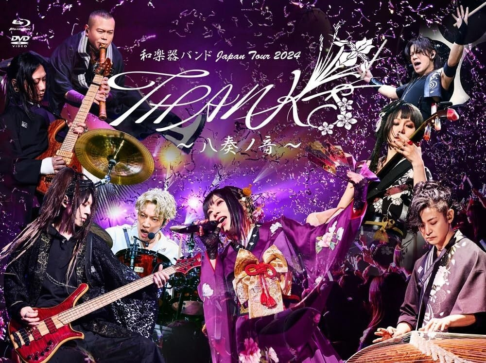DVD Wagakki Band Japan Tour 2024 THANKS Limited Blu-ray+DVD+2CD+Photo book