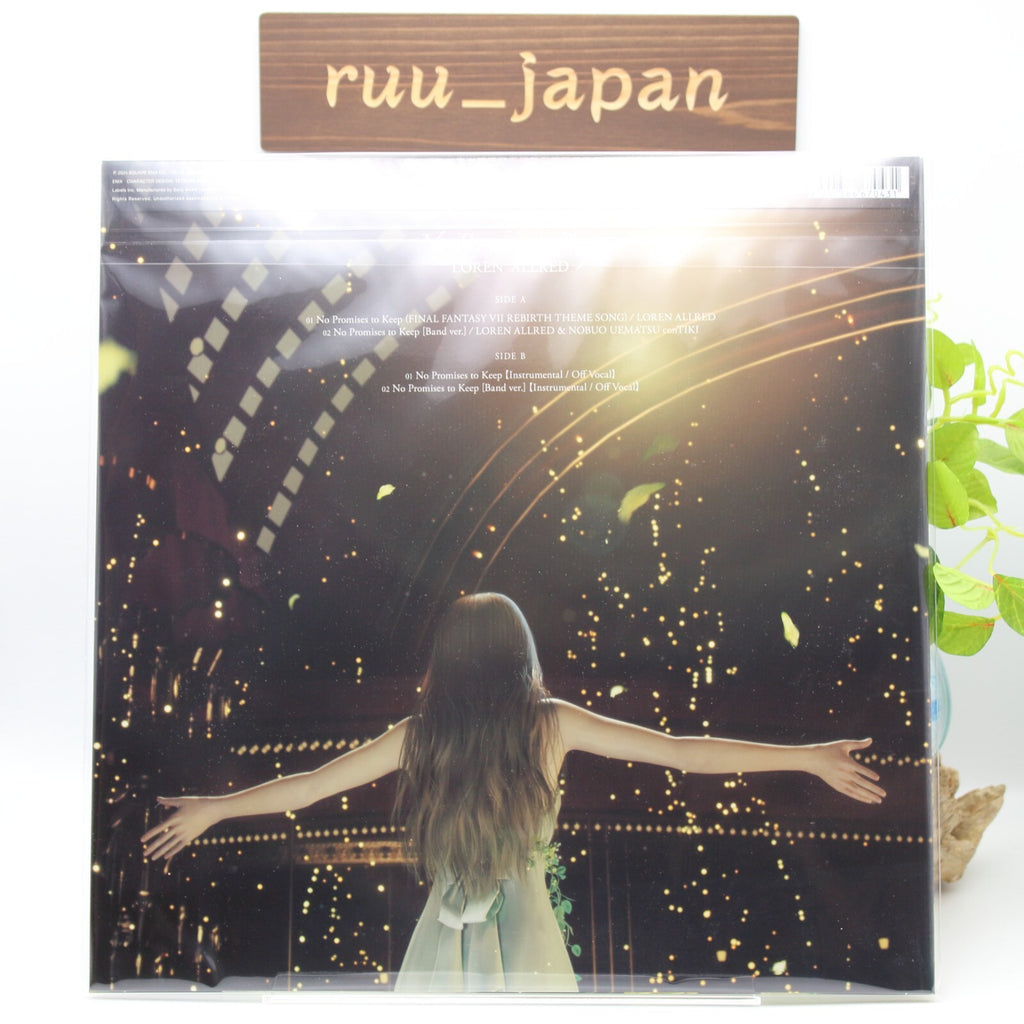 No Promises to Keep FINAL FANTASY VII REBIRTH THEME SONG 12 inch LP New